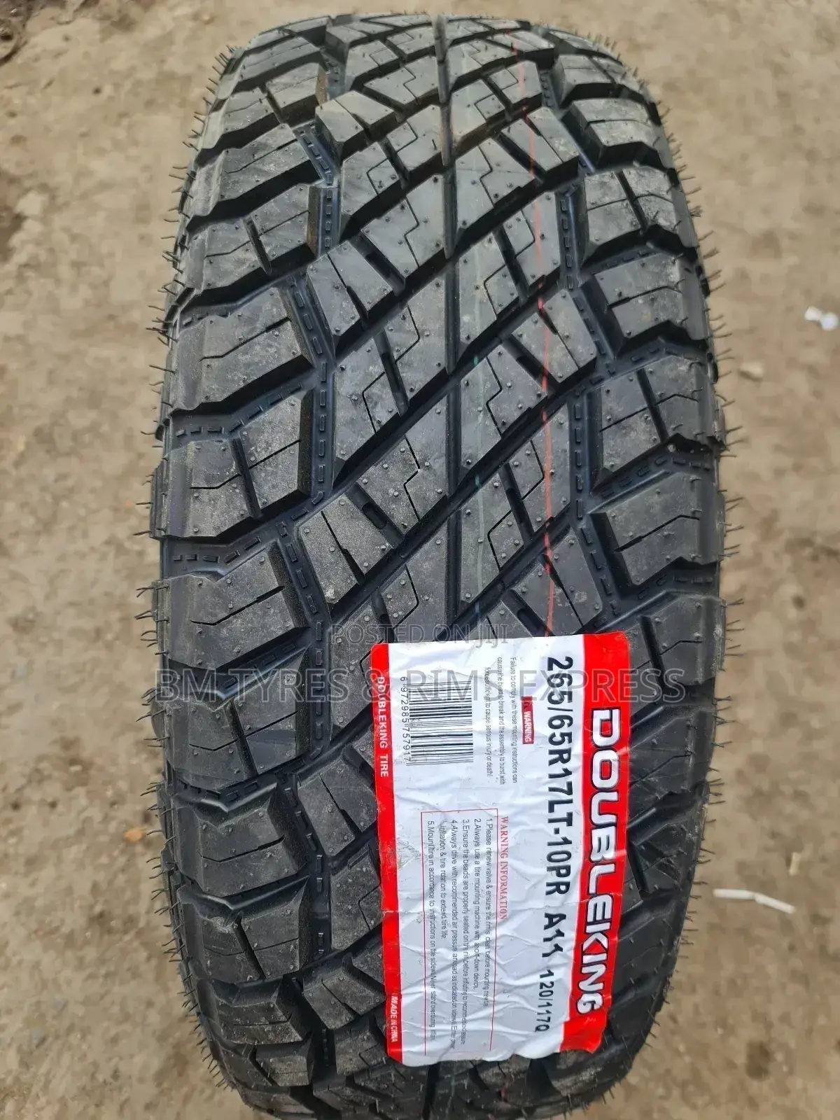 265 /65 R17 Doubleking Tyres (All Terrrain)