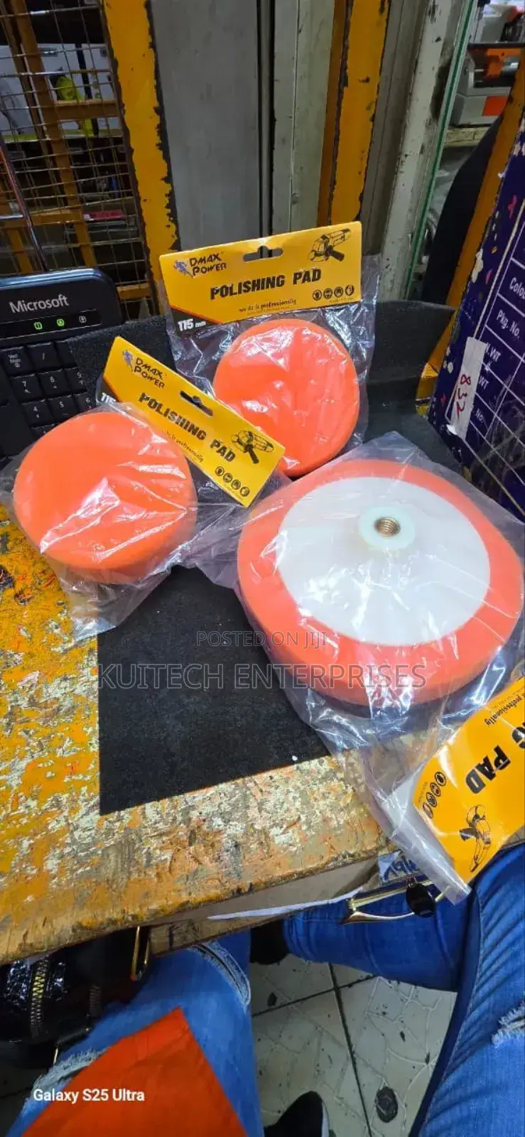 4" Buffing Sponge/ Sponge Polishing Pad