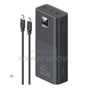 Usams-at 65w Fast Charging Kit 30000mah Laptop Power Bank