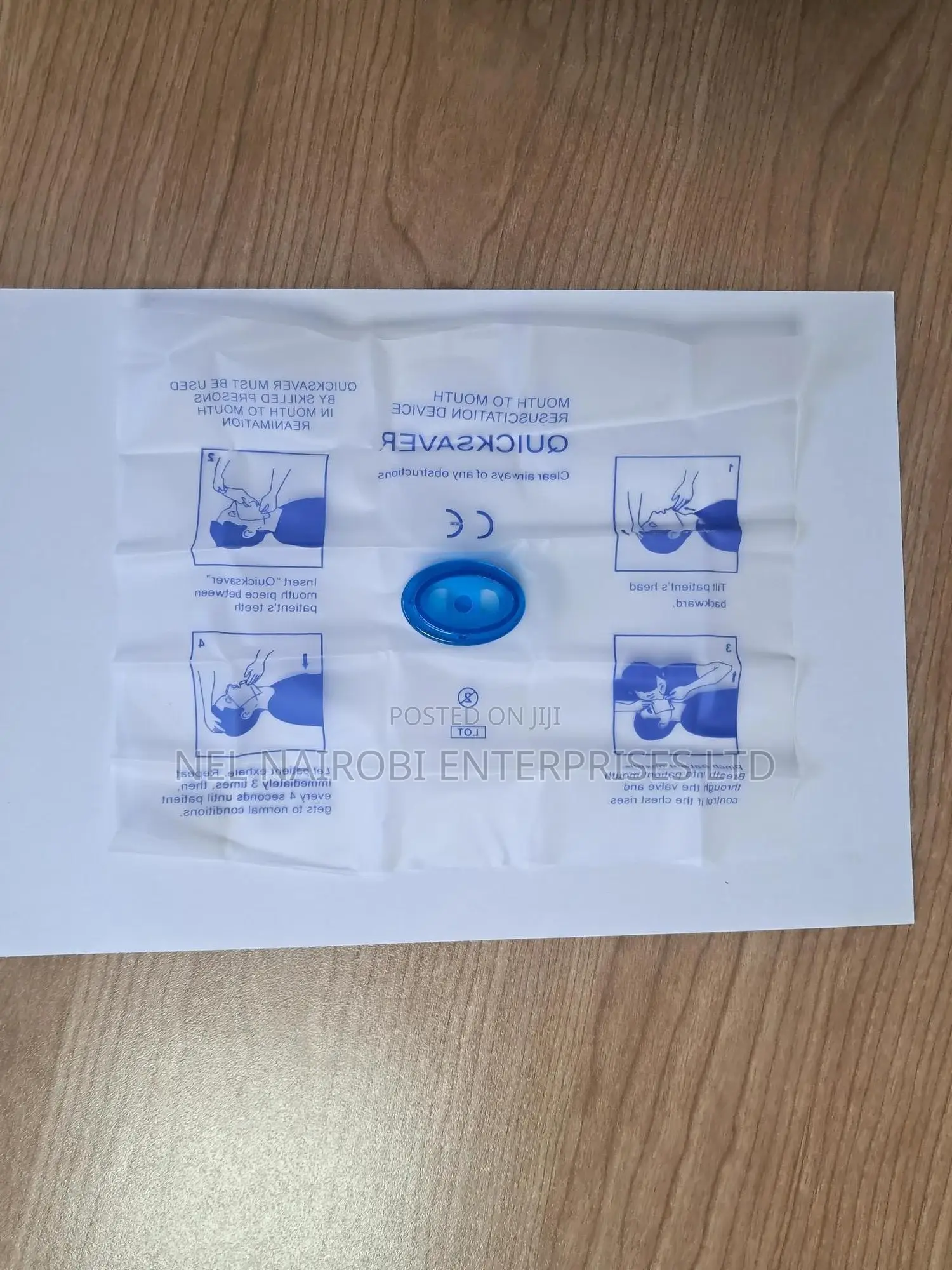 Quicksaver, Mouth to Mouth Resuscitation Device (Xt-202303)