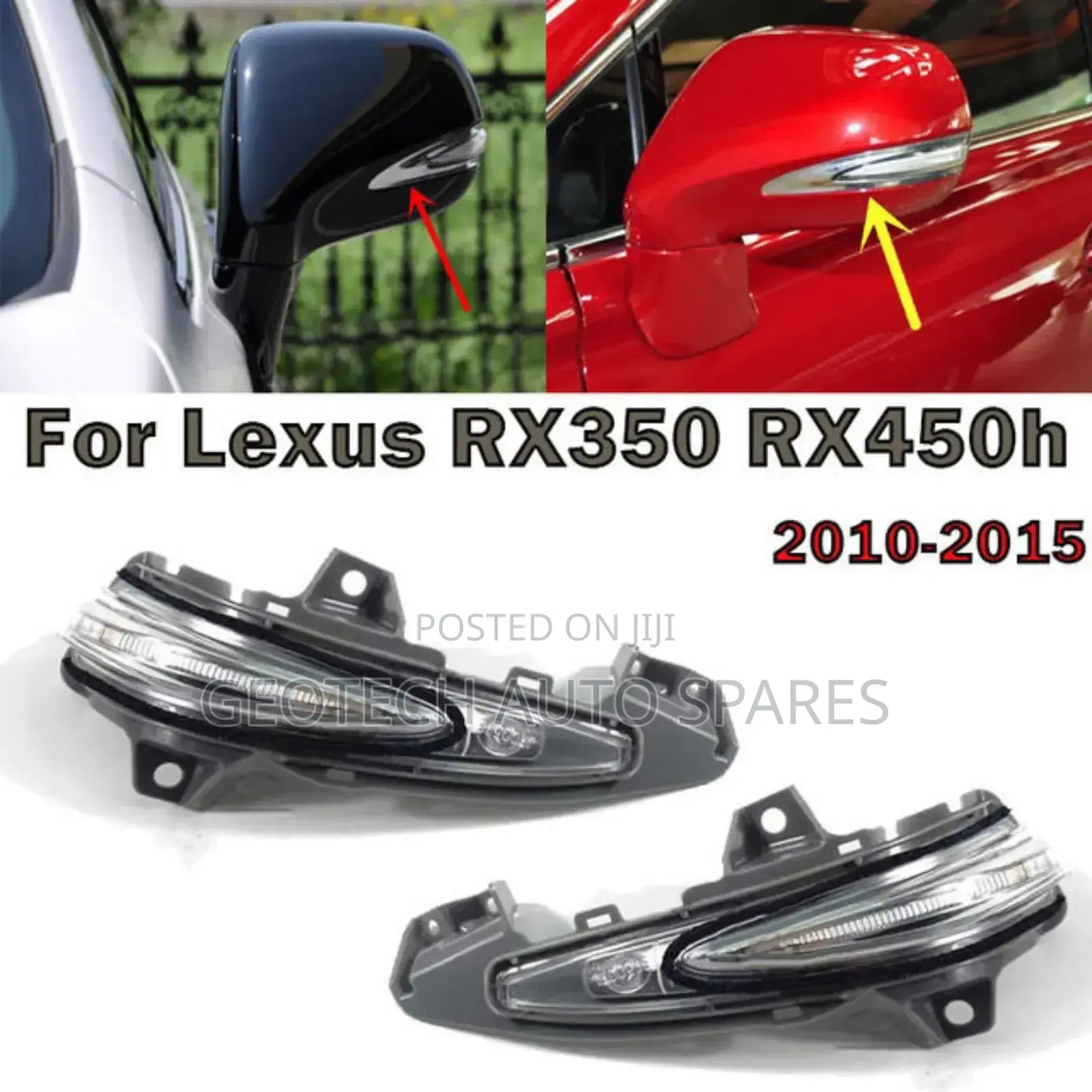 Lexus Rx270, Rx350,Rx450 Sidemirror Indicator