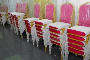 Red Conference Chairs