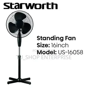 *Starworth Standing Fan* *16" Speed Function 4*