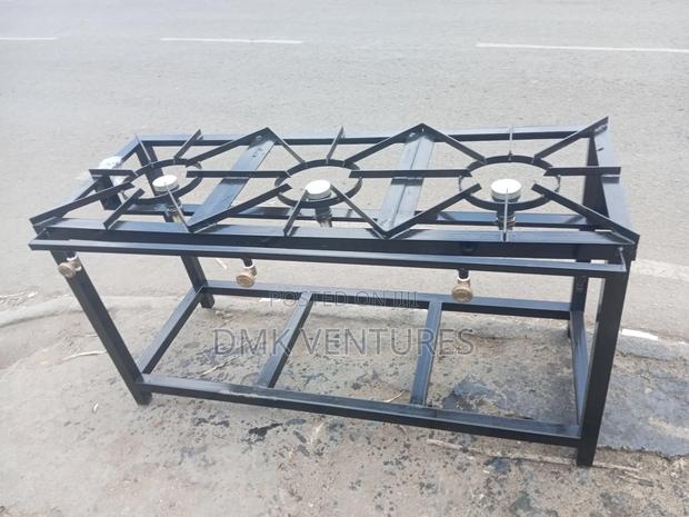 Dynamic Standard High Pressure Three Burners Gas Cooker - main view