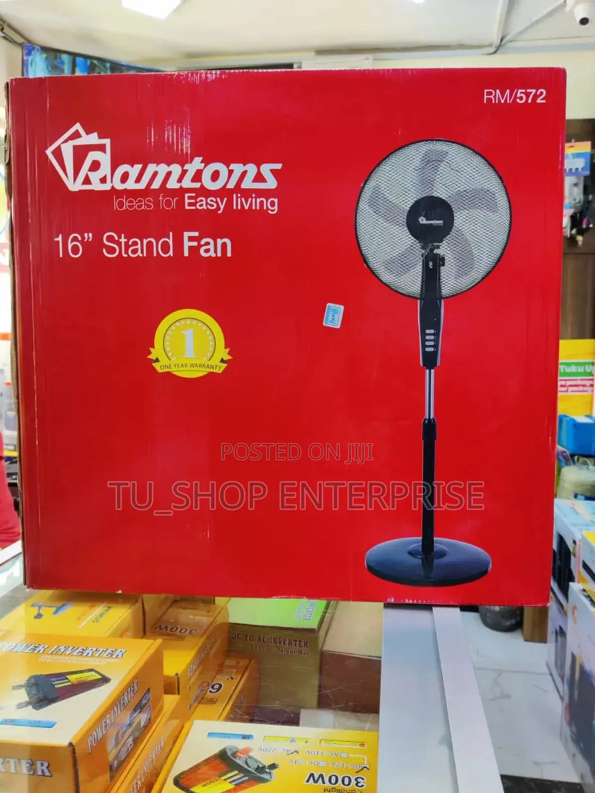 *Ramtons 16" Stand Fan