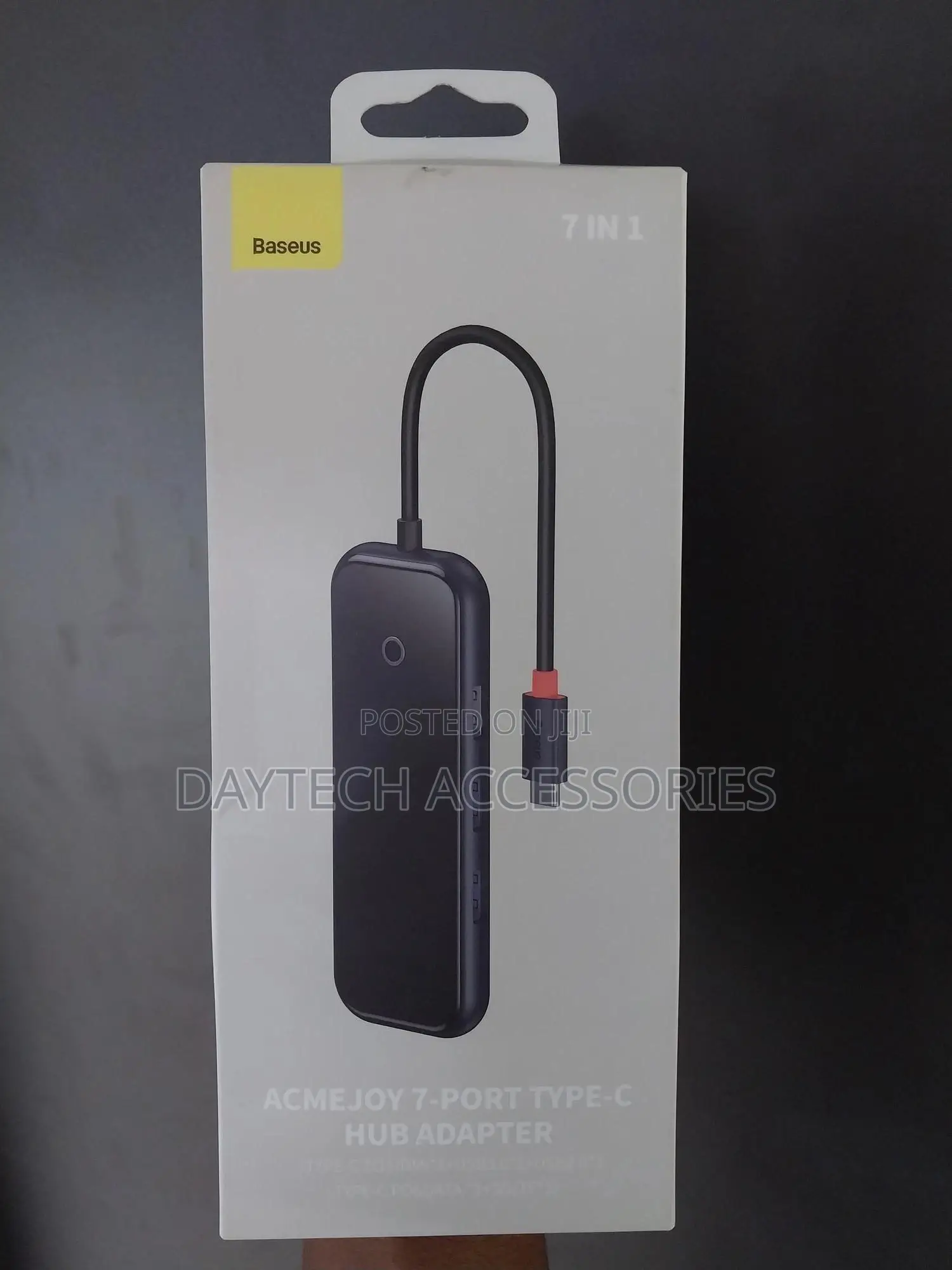Baseus Usb C Hub Multiport Adapter Acmejoy 7-in-1 Usb Hub Adapter