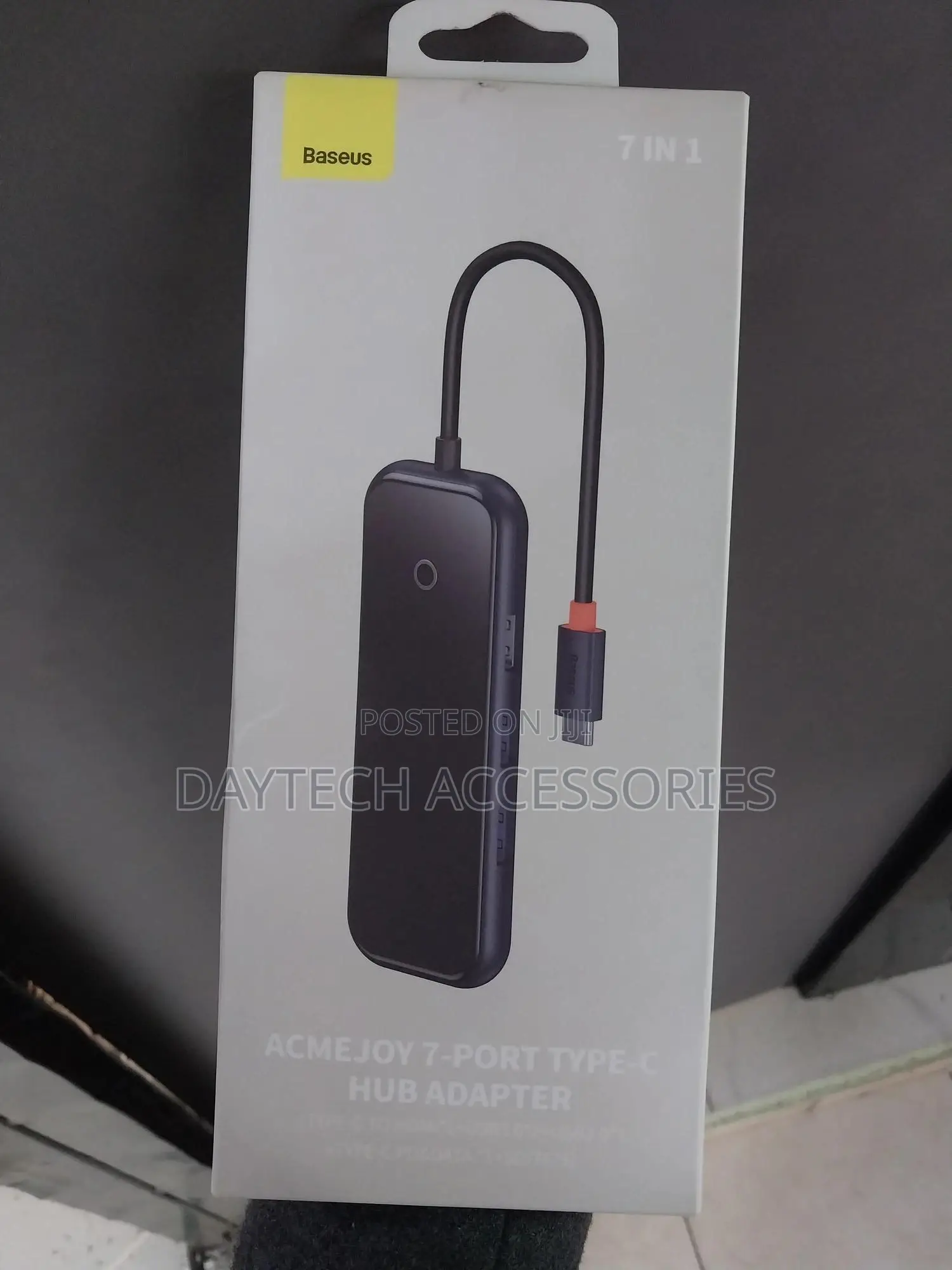 Baseus Usb C Hub Multiport Adapter Acmejoy 7-in-1 Usb Hub Adapter