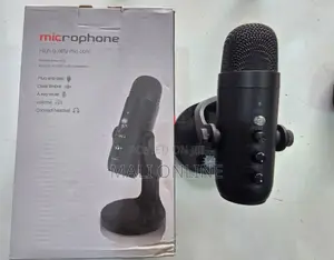 Cardioid Usb Condenser Microphone With Volume Control For Mac Studio