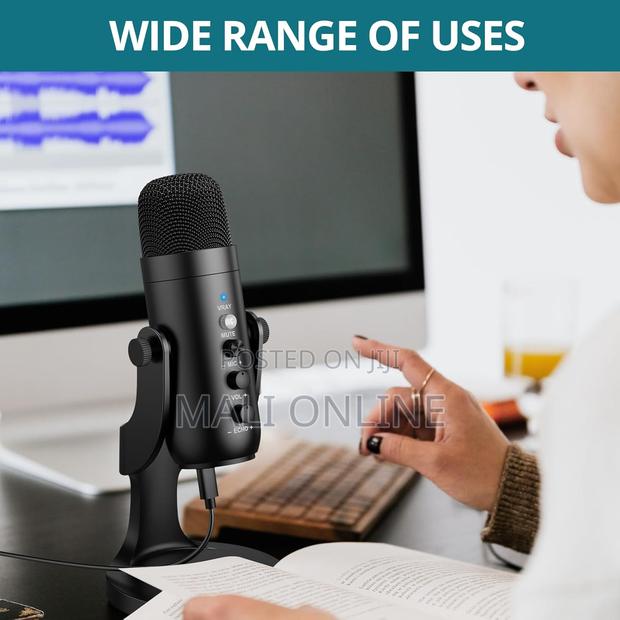 Cardioid Usb Condenser Microphone With Volume Control For Mac Studio - thumbnail 6