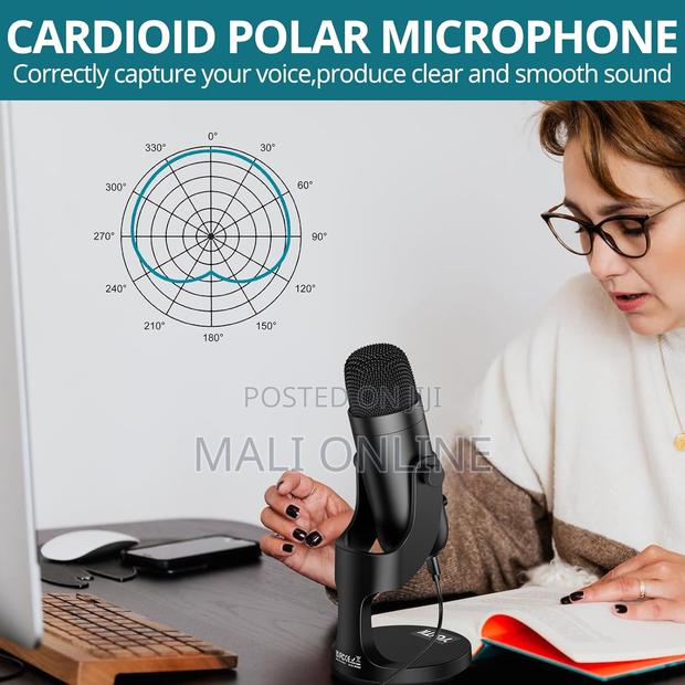 Cardioid Usb Condenser Microphone With Volume Control For Mac Studio - thumbnail 9