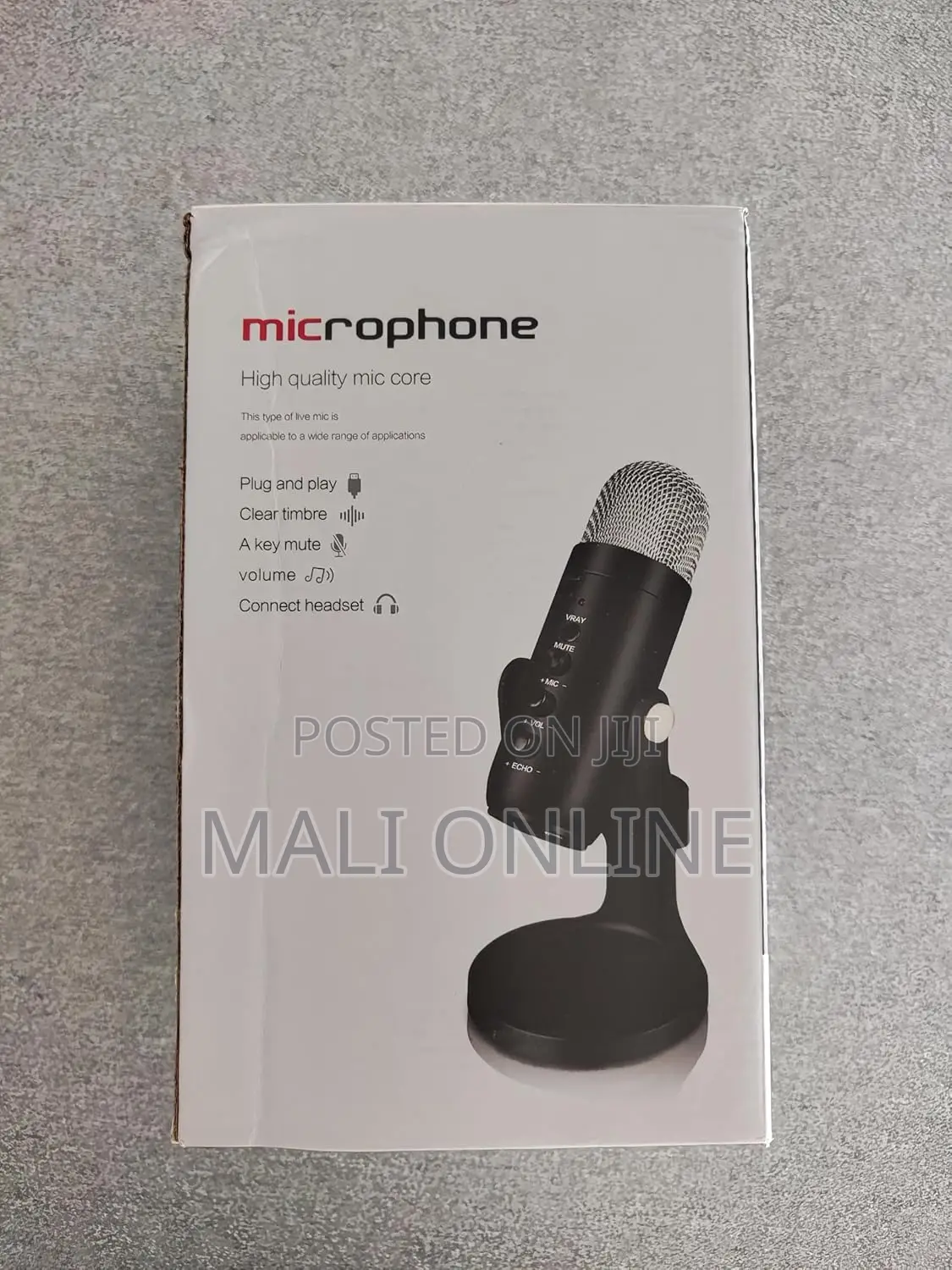 Cardioid Usb Condenser Microphone With Volume Control For Mac Studio