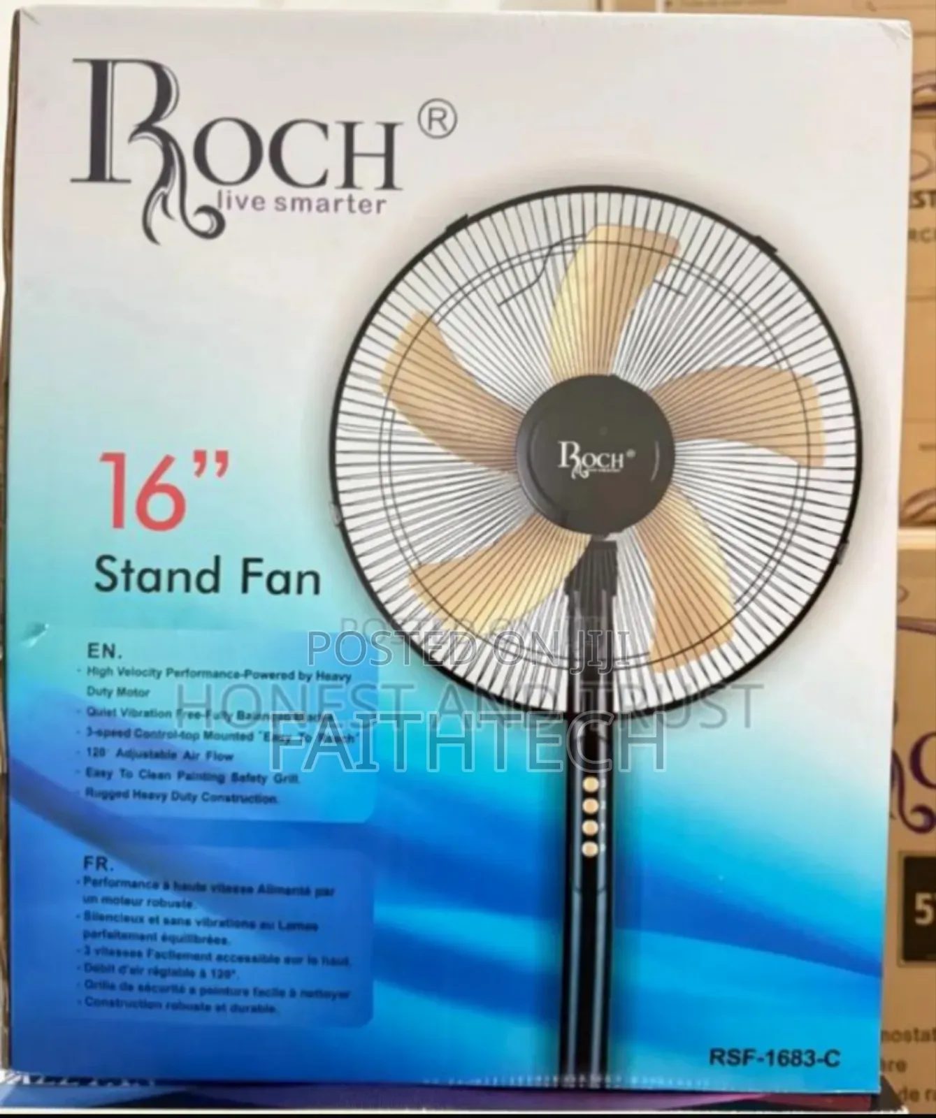 *Roch Stand Fan 16"