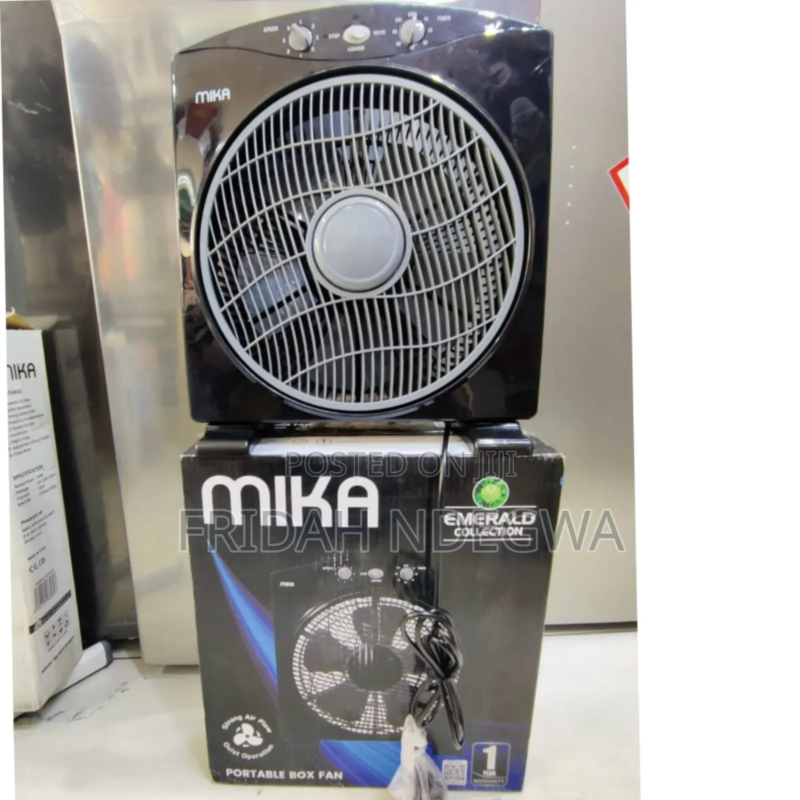 Mika Portable Box Fan 12