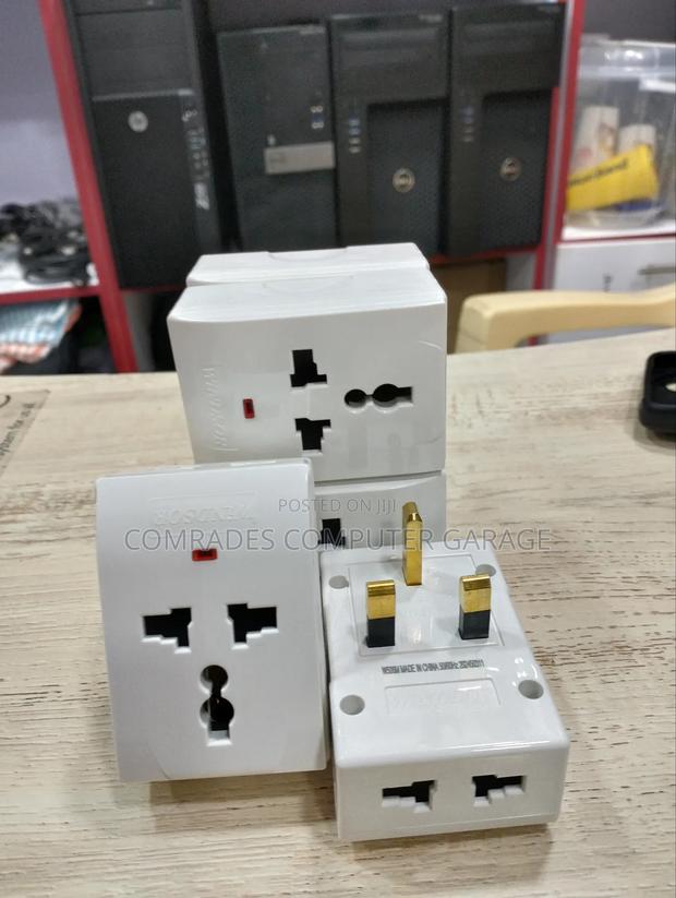 3 Pin Multi Plug Adapter - thumbnail 2