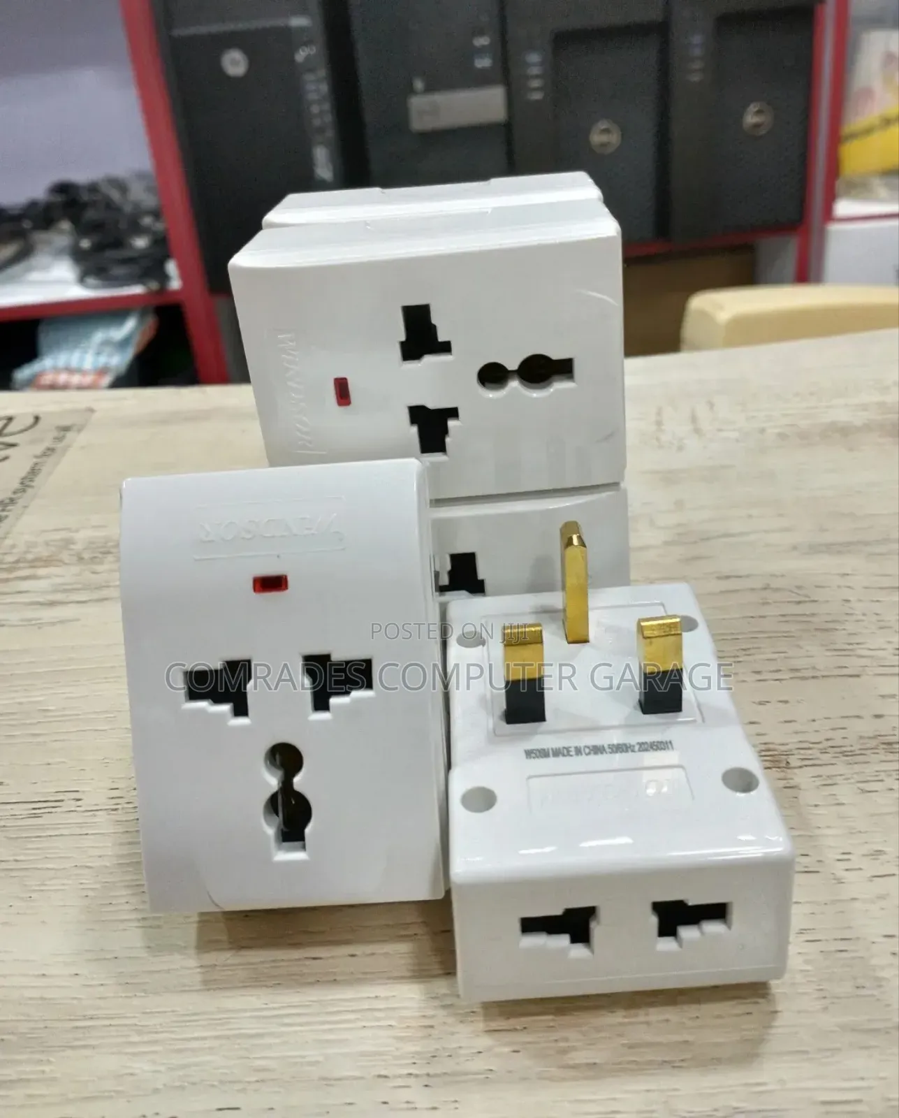 3 Pin Multi Plug Adapter
