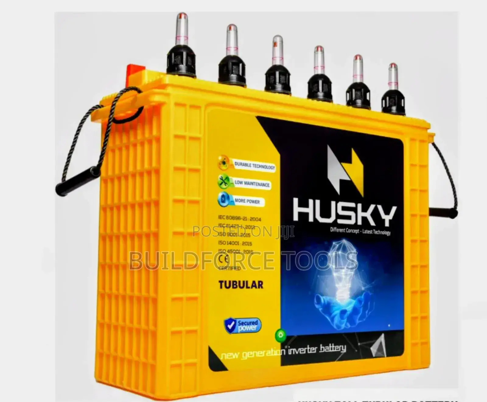 Husky 200ah Tubular Batteries With Acid