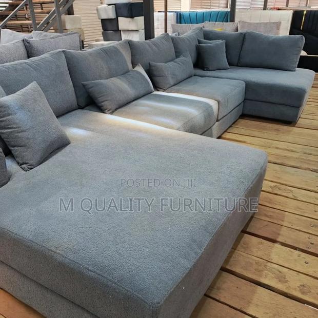 U Shape Modernized Sectional Sofa - main view