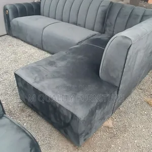 Gray Back Permanent Couch