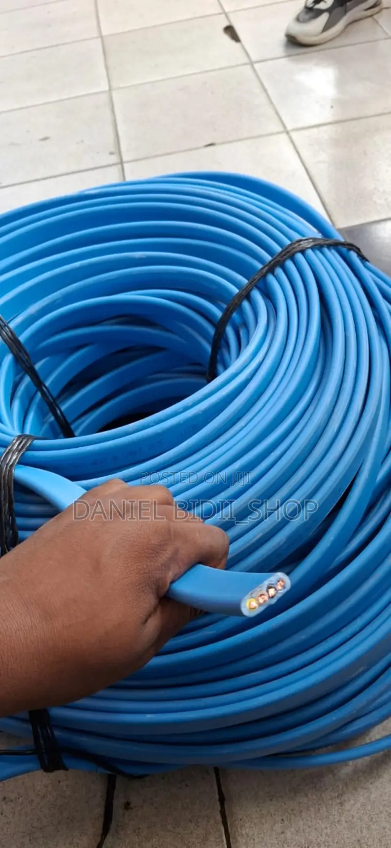 Underwater Submersible Flex Cable 6mm 4core Per Meter