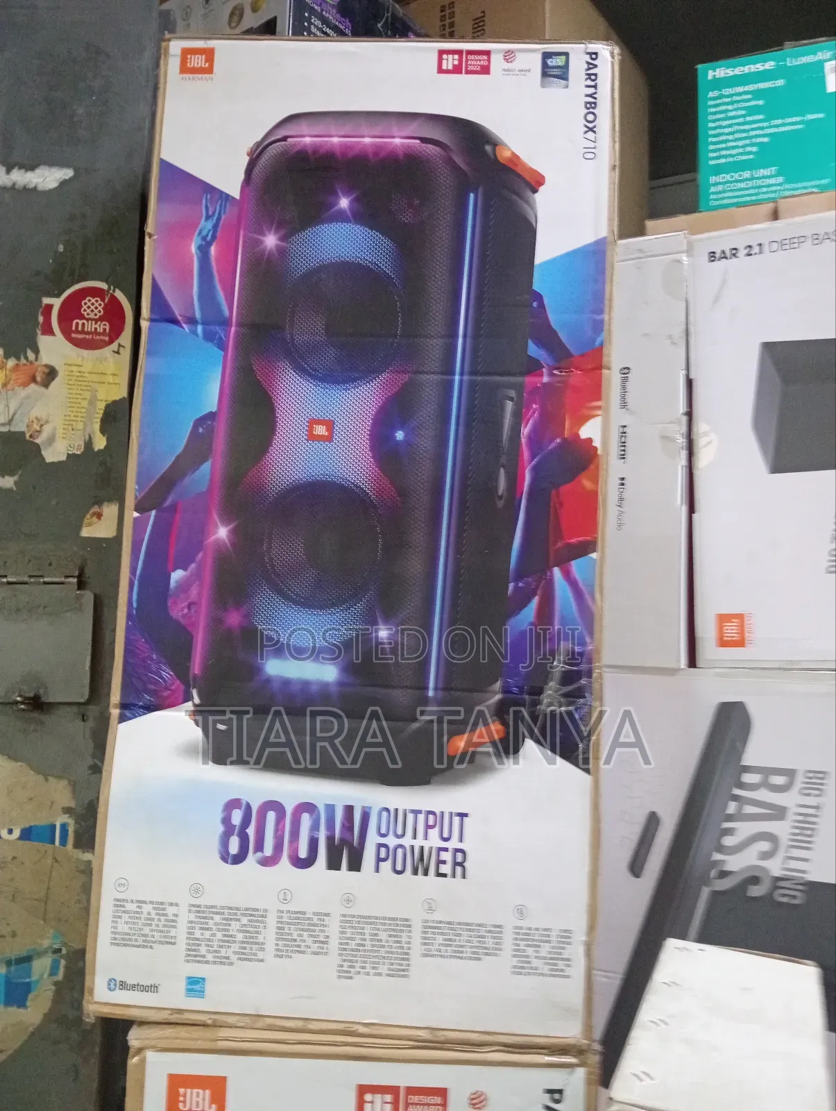 JBL Party Box 710 With 800 Watts Bluetooth Speaker