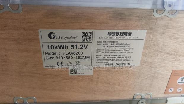 10kwh 51.2v 200ah Felecity Lithium Battery - thumbnail 2