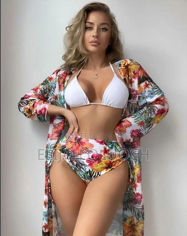 3pcs Floral Women Bikini Swimsuit - thumbnail 3