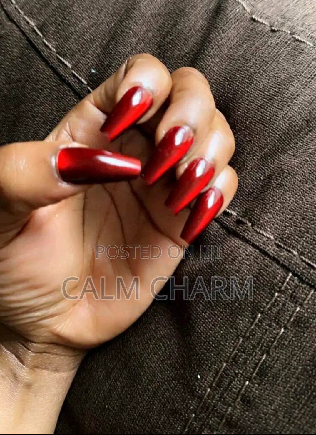 24pcs Cat Eye Gel Press Ons