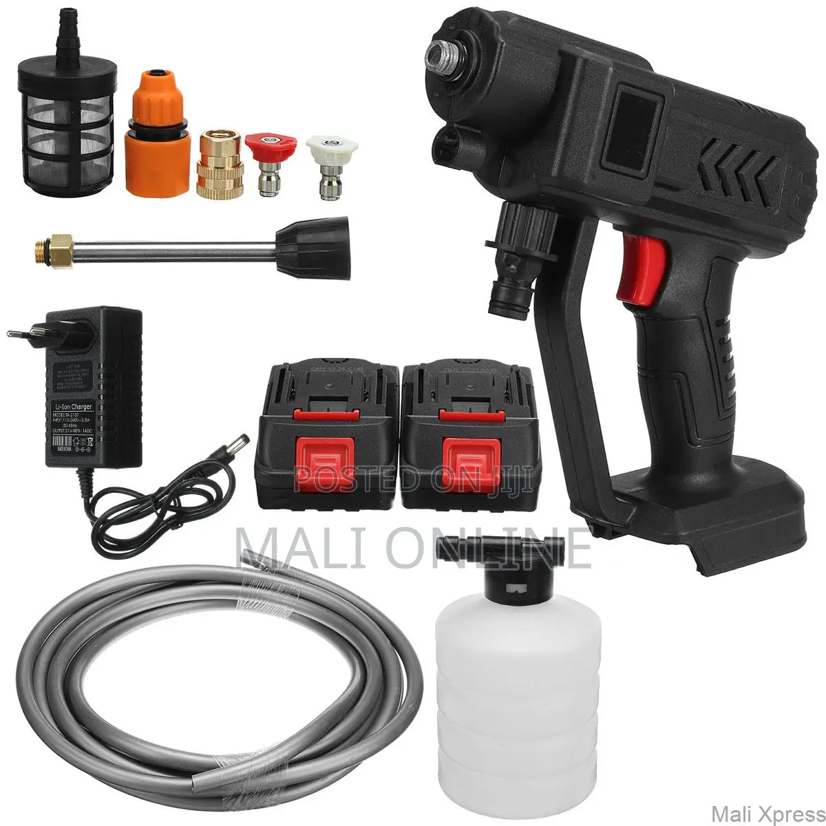 Portable High Pressure Cordless Car Washer Kit