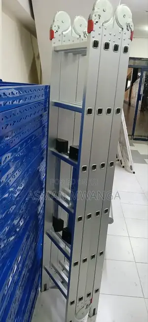 Foldable Aluminium Ladder (4×6)Steps