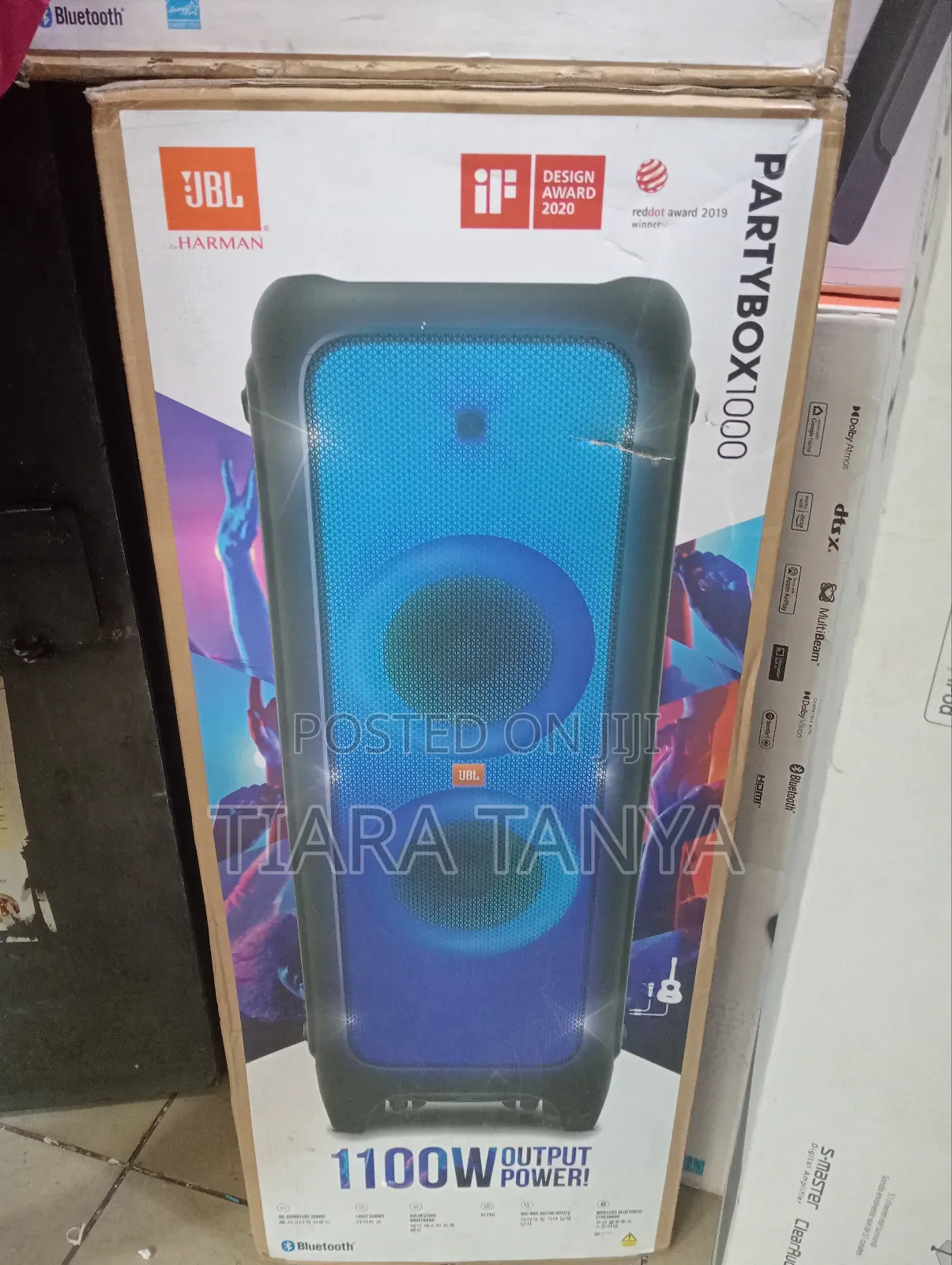 JBL Party Box 1000 With 1100 Watts Bluetooth Speaker