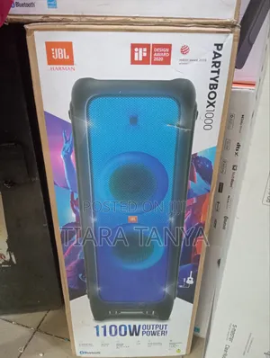 JBL Party Box 1000 With 1100 Watts Bluetooth Speaker