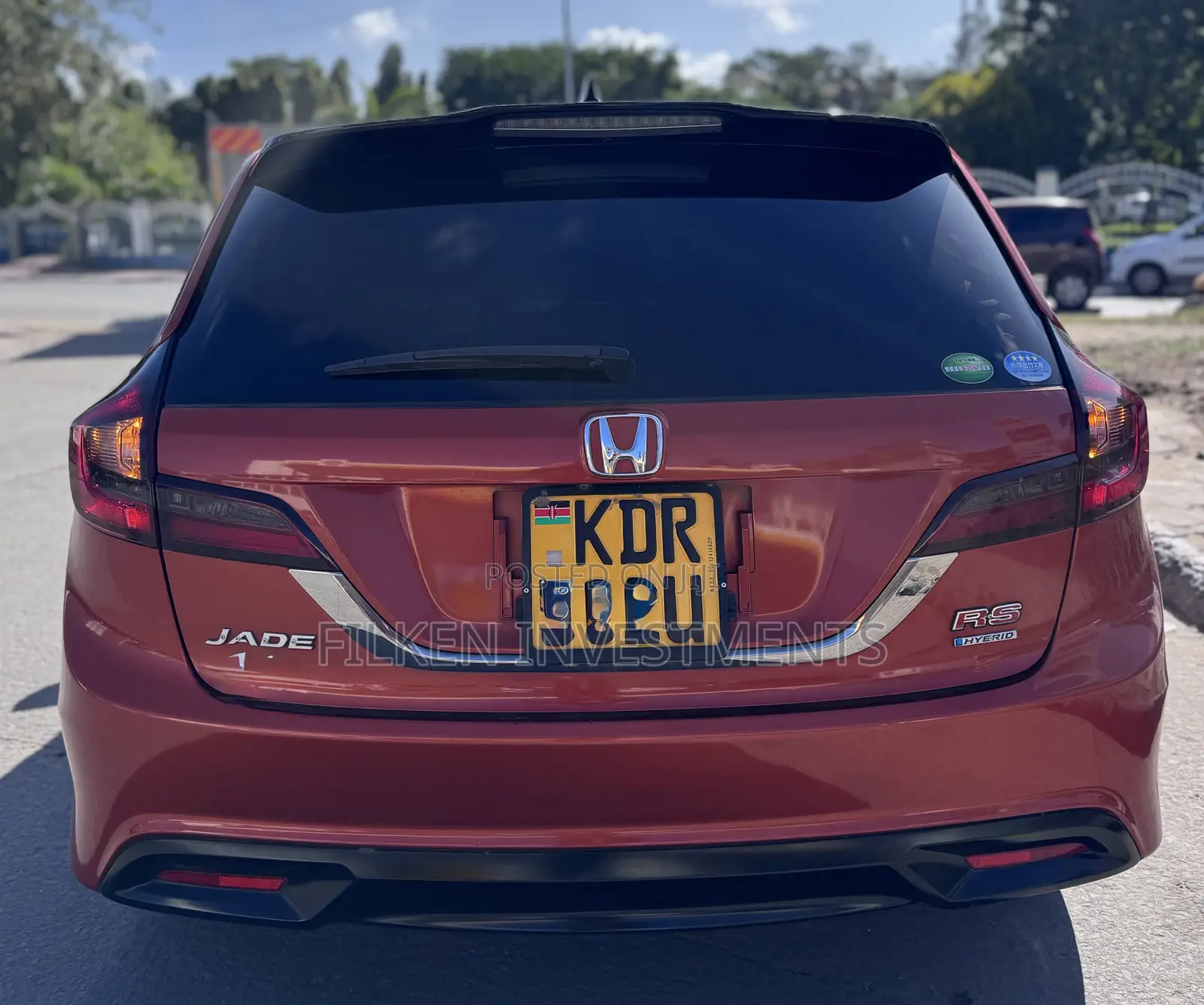 Honda Jade 1.8 Petrol 2018 Orange