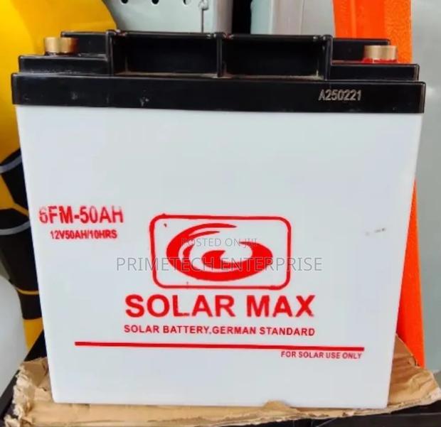 Sm-12 50ah Gel Battery - main view