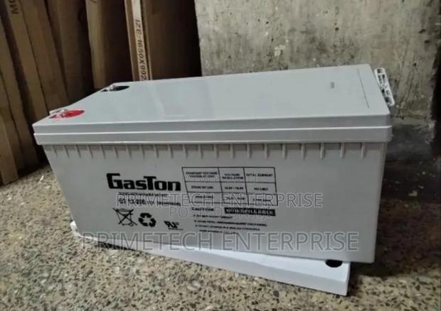 Sb-12 200ah Deep Cycle Gaston Solar Battery - main view
