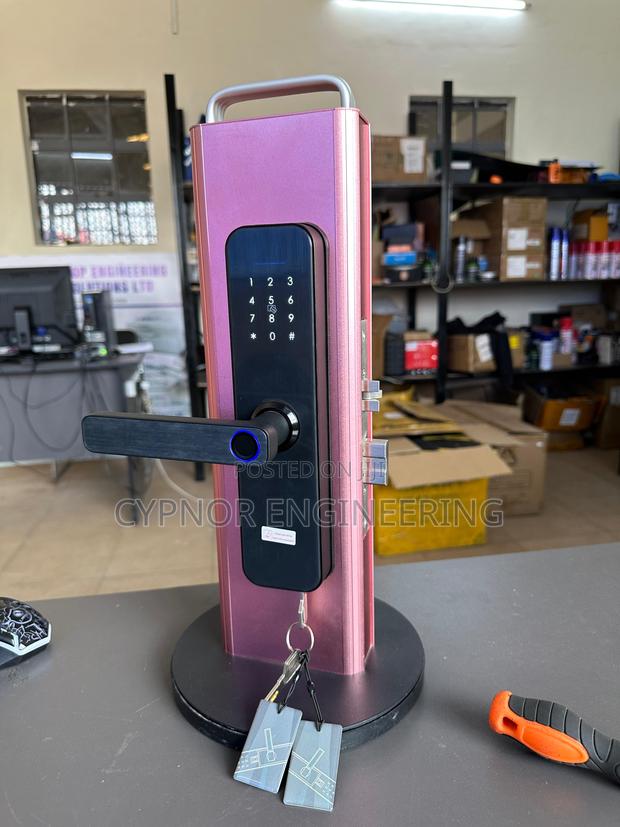 Wifi,Fingerprint Door Lock for Hospitals - main view