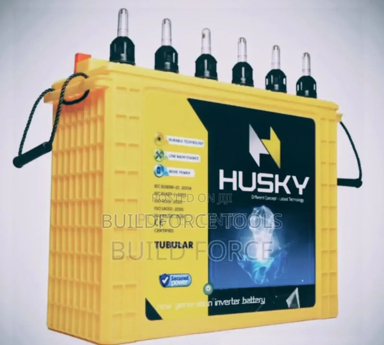 Husky 200ah Tubular Batteries With Acid