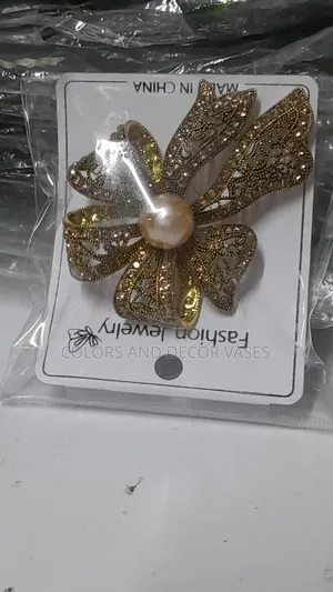 Classic Brooches on Rusty Gold