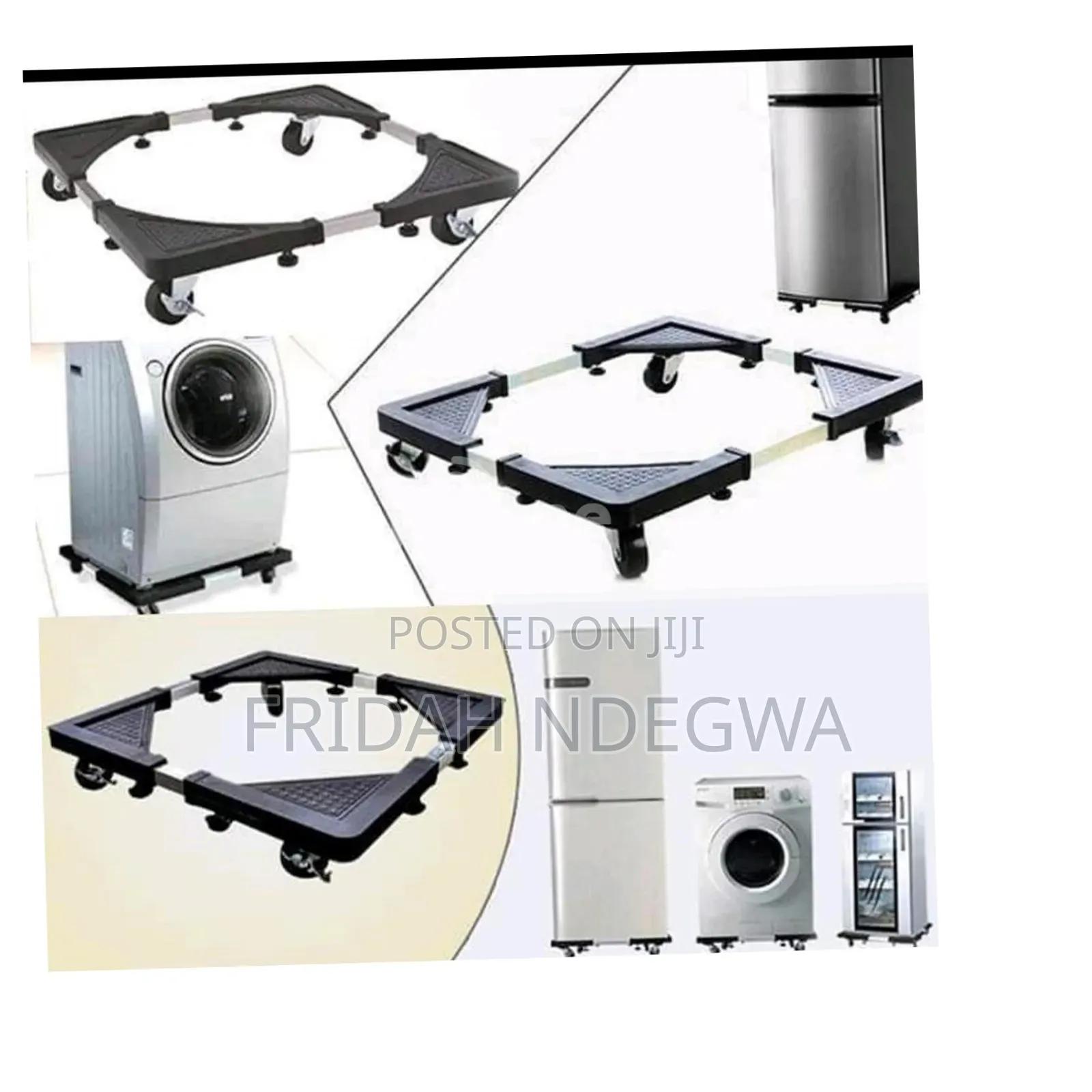 *Fridge/Washing Machine Base Roller Trolley