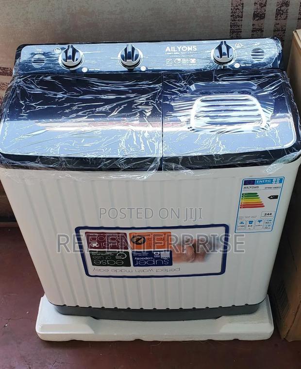 Ailyons Washing Machine 8 Kg Twin Tub - thumbnail 2
