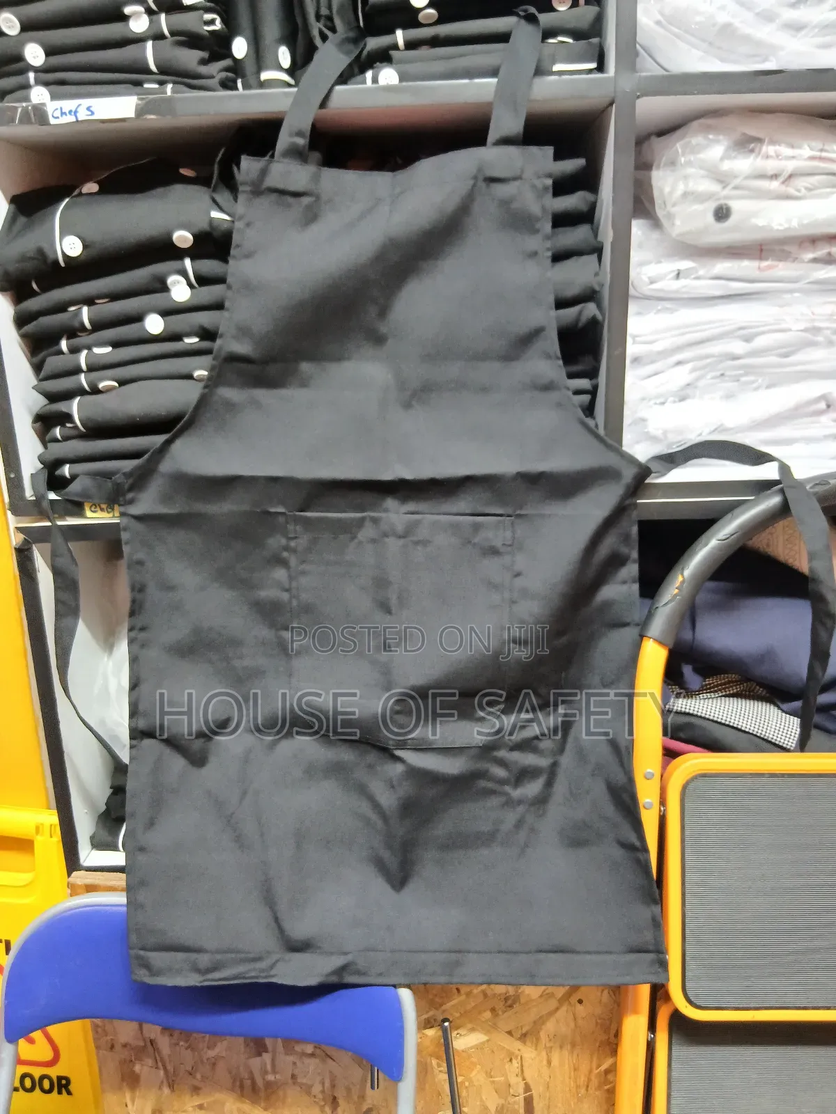 Black Washable Kitchen Aprons for Sale