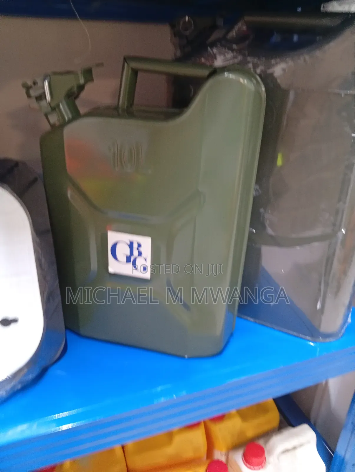 Heavy Duty Metallic Fuel Cans 20l