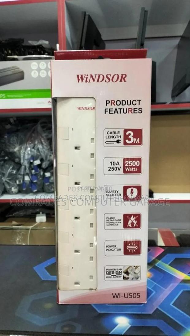 Windsor 5-Way Extension Socket - main view