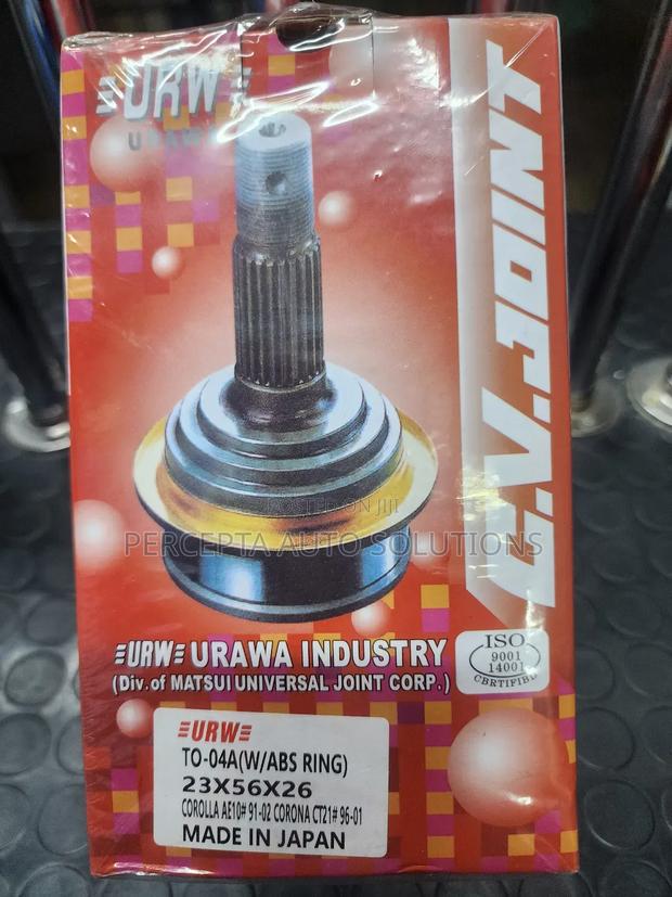 Toyota Corolla Ae10# to-04a(W/Abs Ring)91-02 Outer Cv Joint 23x56x26