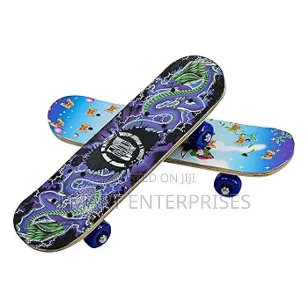 Skateboard Kids Mini Skateboard Graffiti Outdoor Skate Board 1-10 Yrs - main view