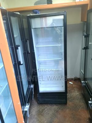 Black Cooler Refrigerator/ Display - main view
