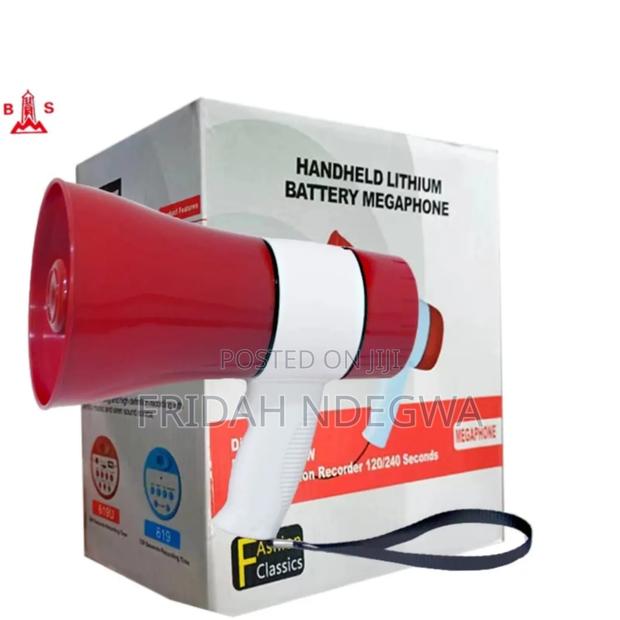 Big Power Handheld Lithium Battery Megaphone - main view