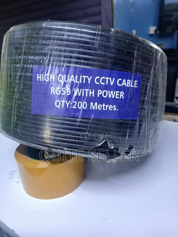 High Quality CCTV Cable Rg59 With Power 200m - main view
