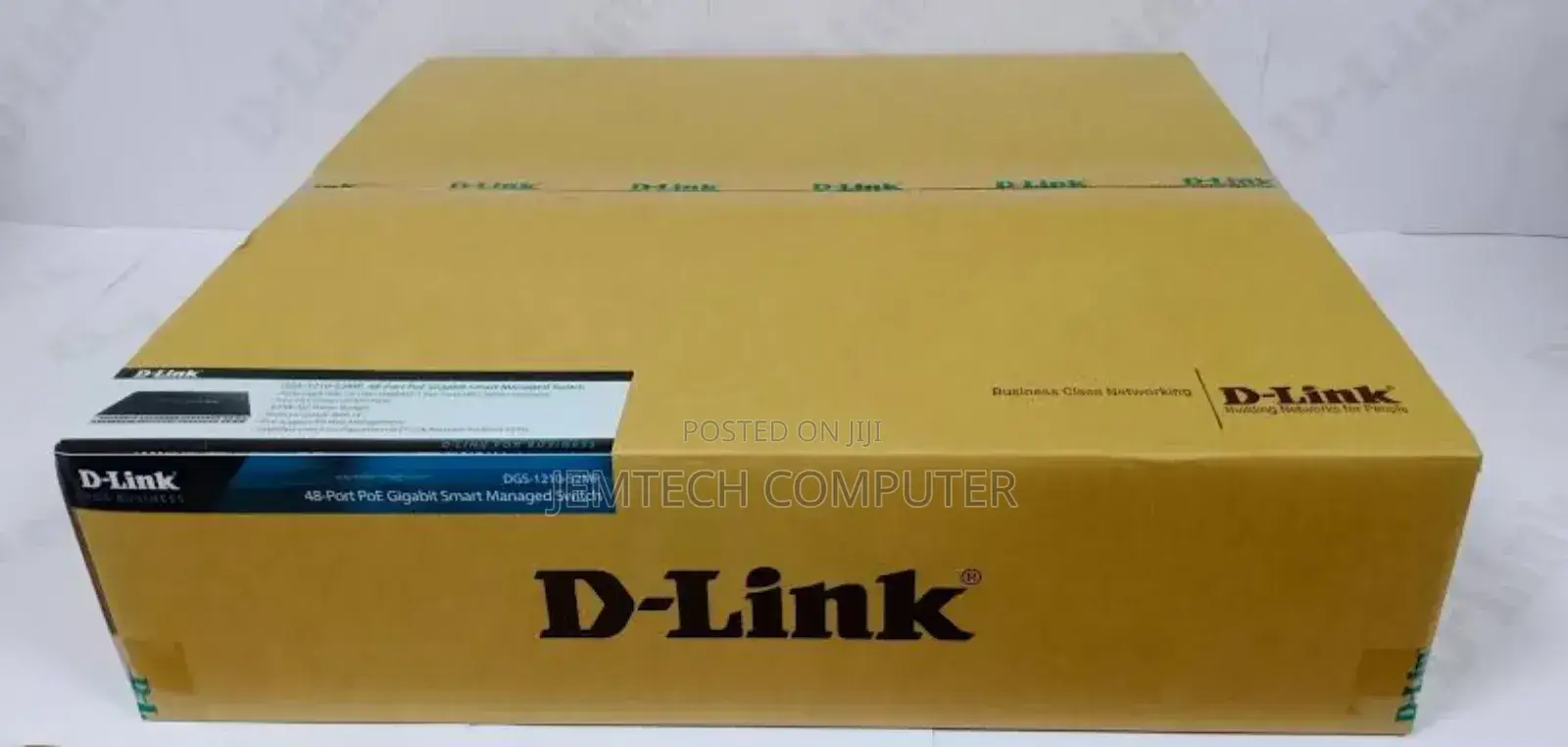 D-Link DGS-1210-52mp 48 Port Poe+ 4 Gigabit SFP Ports Web Smart Switch