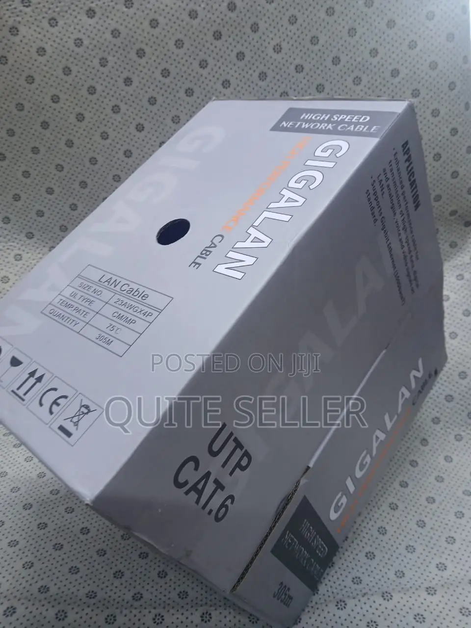 Networking Cable Cat6 Indoor Cable 305 Metre Gigalan
