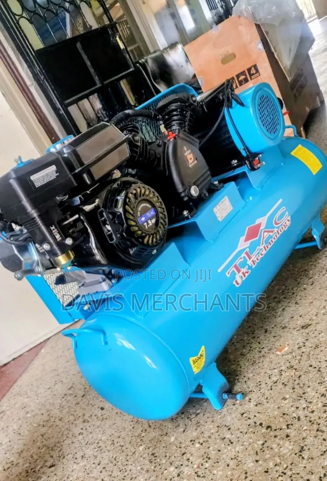 100l Compressor Both Gasoline and Electric